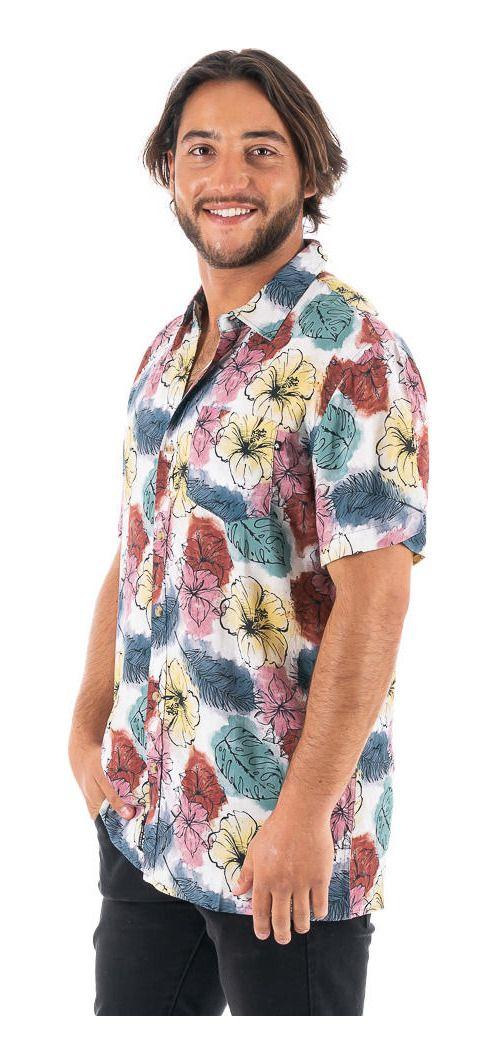 Camisa Kivül Hombre Mc Carso Guayabera Único color-1