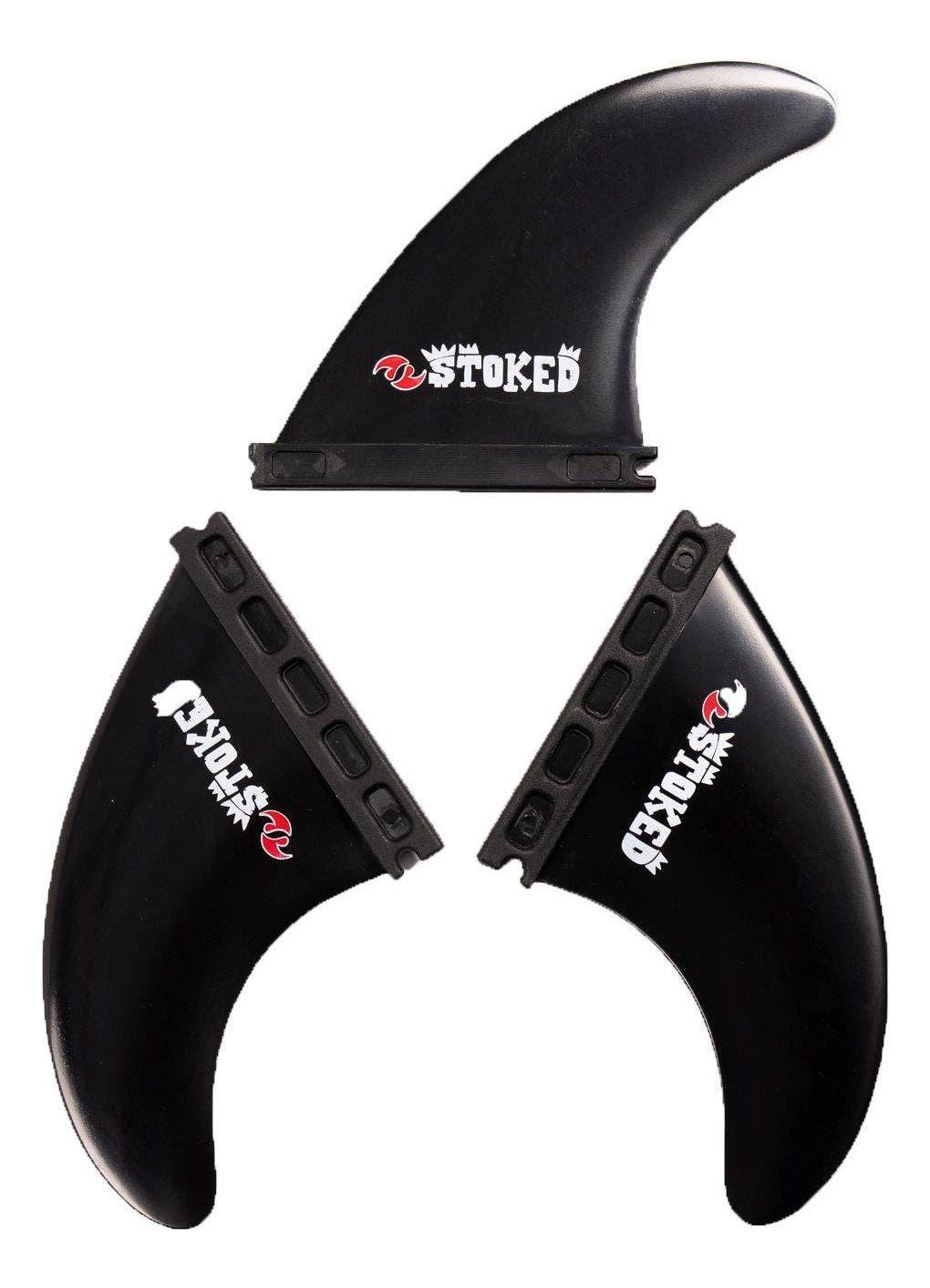 Quilla Stoked Unisex Plas Fut Negro-2