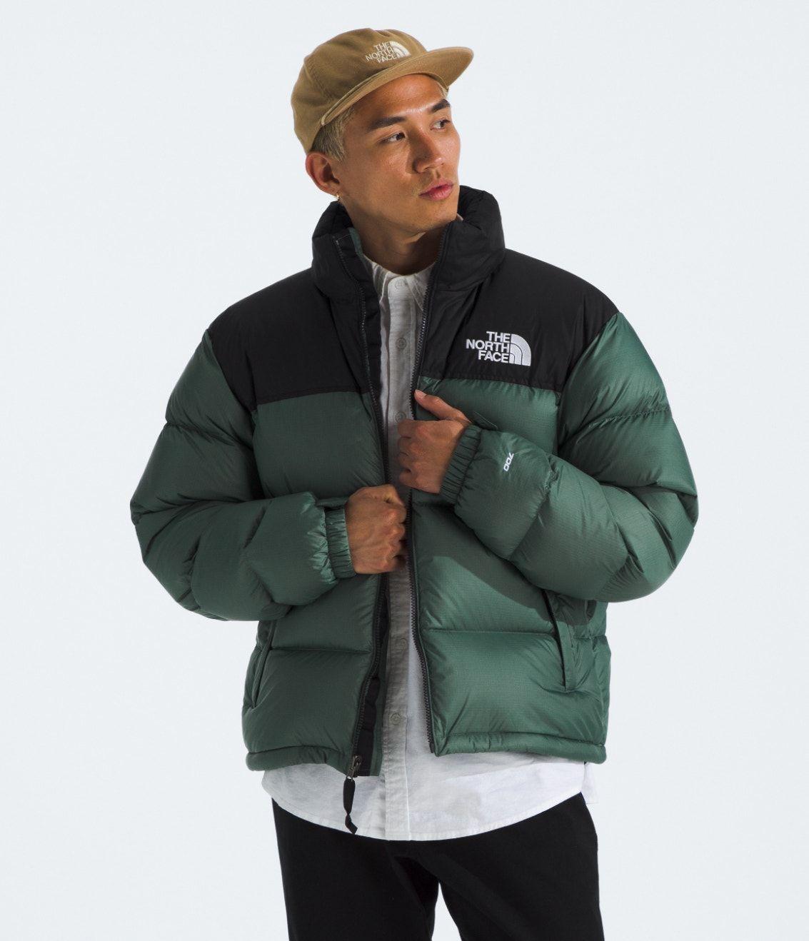 Chaqueta TNF Hombre De Pluma 1996 Retro Nuptse Verde-2