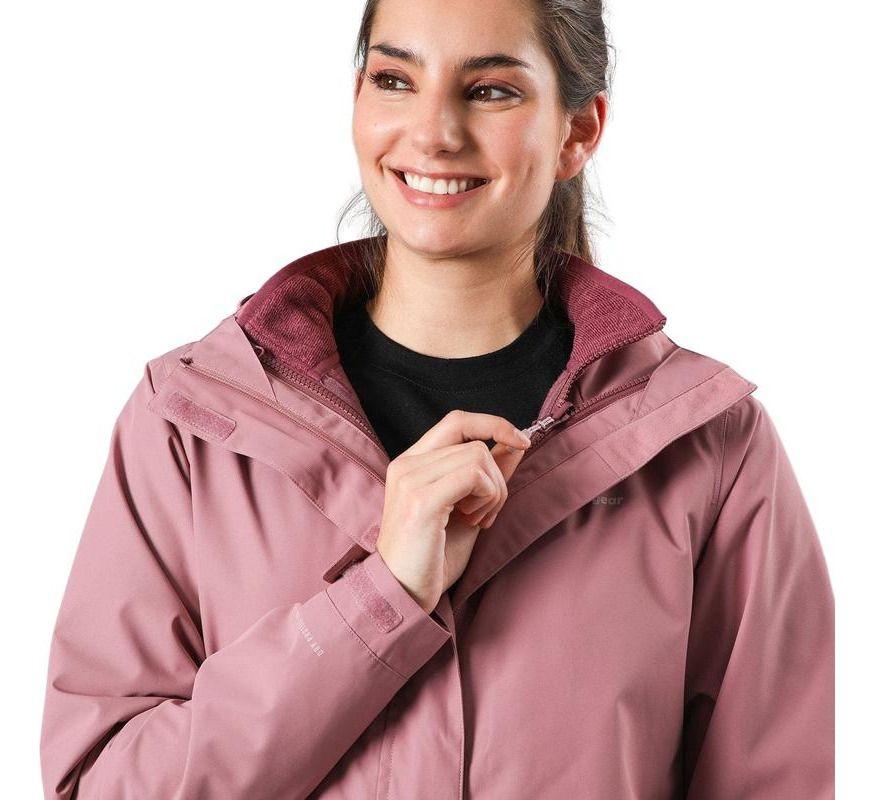 Chaqueta Andesgear Mujer Cochamo Rosa Rosado-3