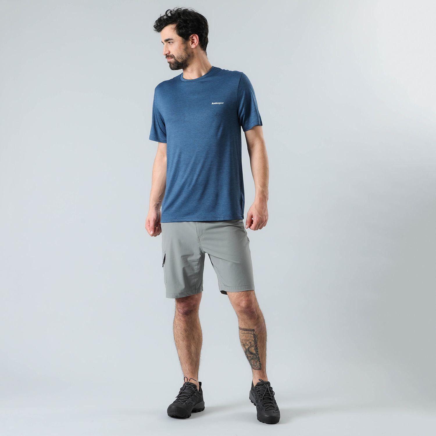 Short Andesgear Hombre Socaire AG043 Gris-2