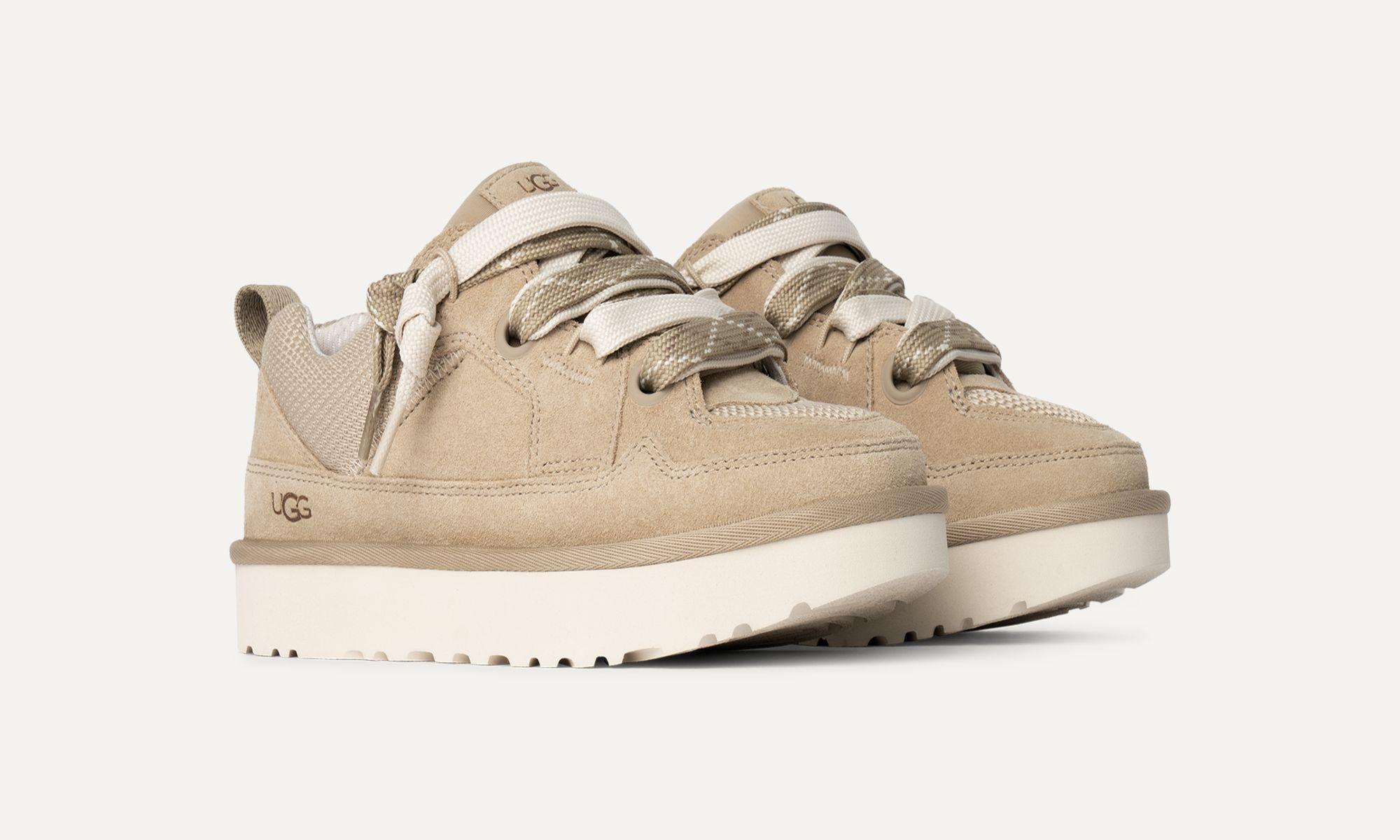 Zapatilla Hombre UGG Lo Lowmel Beige-1
