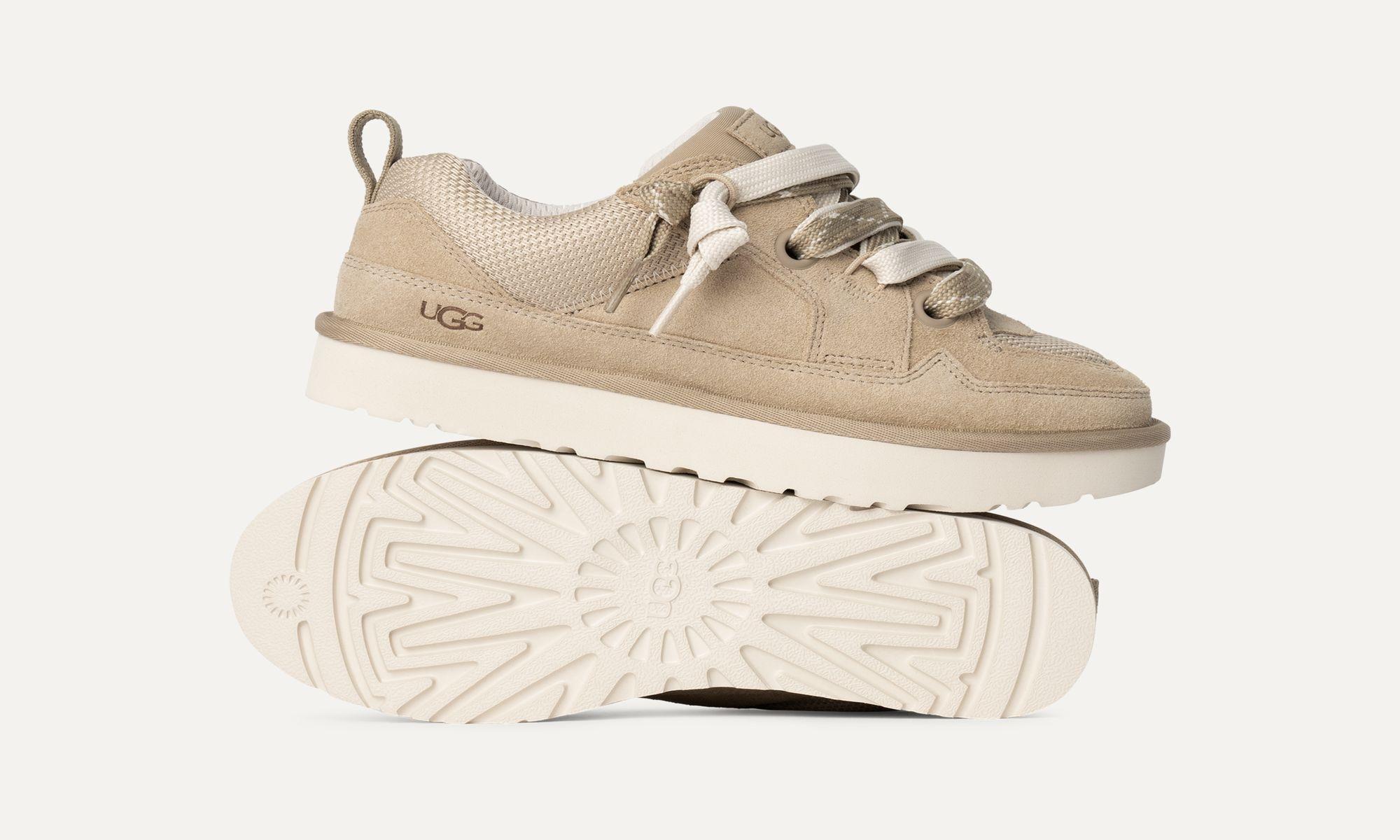Zapatilla Hombre UGG Lo Lowmel Beige-2