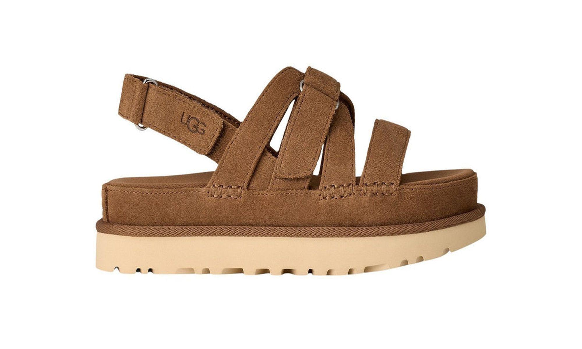 Sandalias Mujer Goldenstar Gleam Café Ugg-0