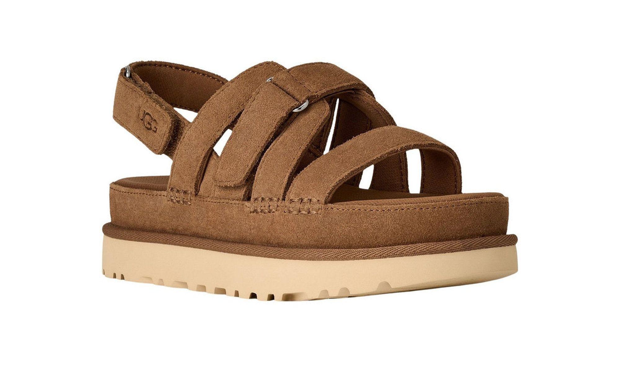 Sandalias Mujer Goldenstar Gleam Café Ugg-1
