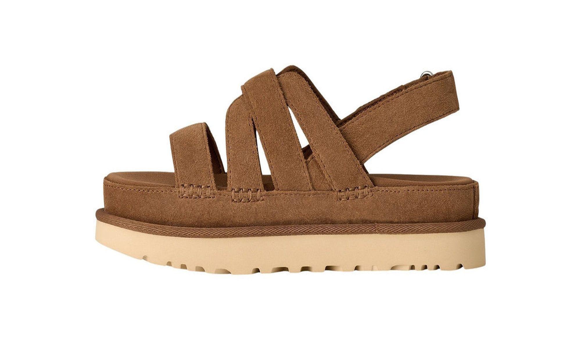 Sandalias Mujer Goldenstar Gleam Café Ugg-2