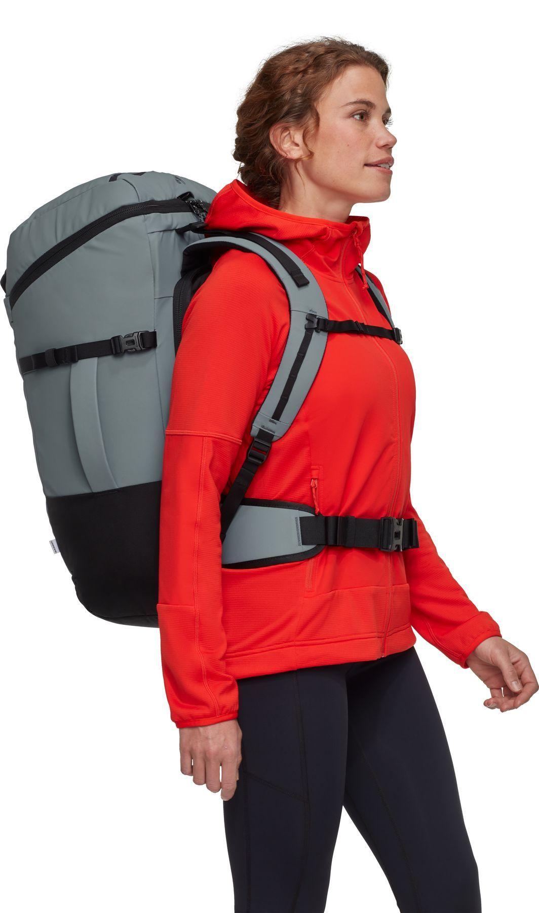 Mochila Escalada Mammut Mujer Neon 45L Gris-2