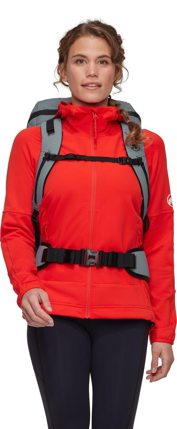 Mochila Escalada Mammut Mujer Neon 45L Gris-3