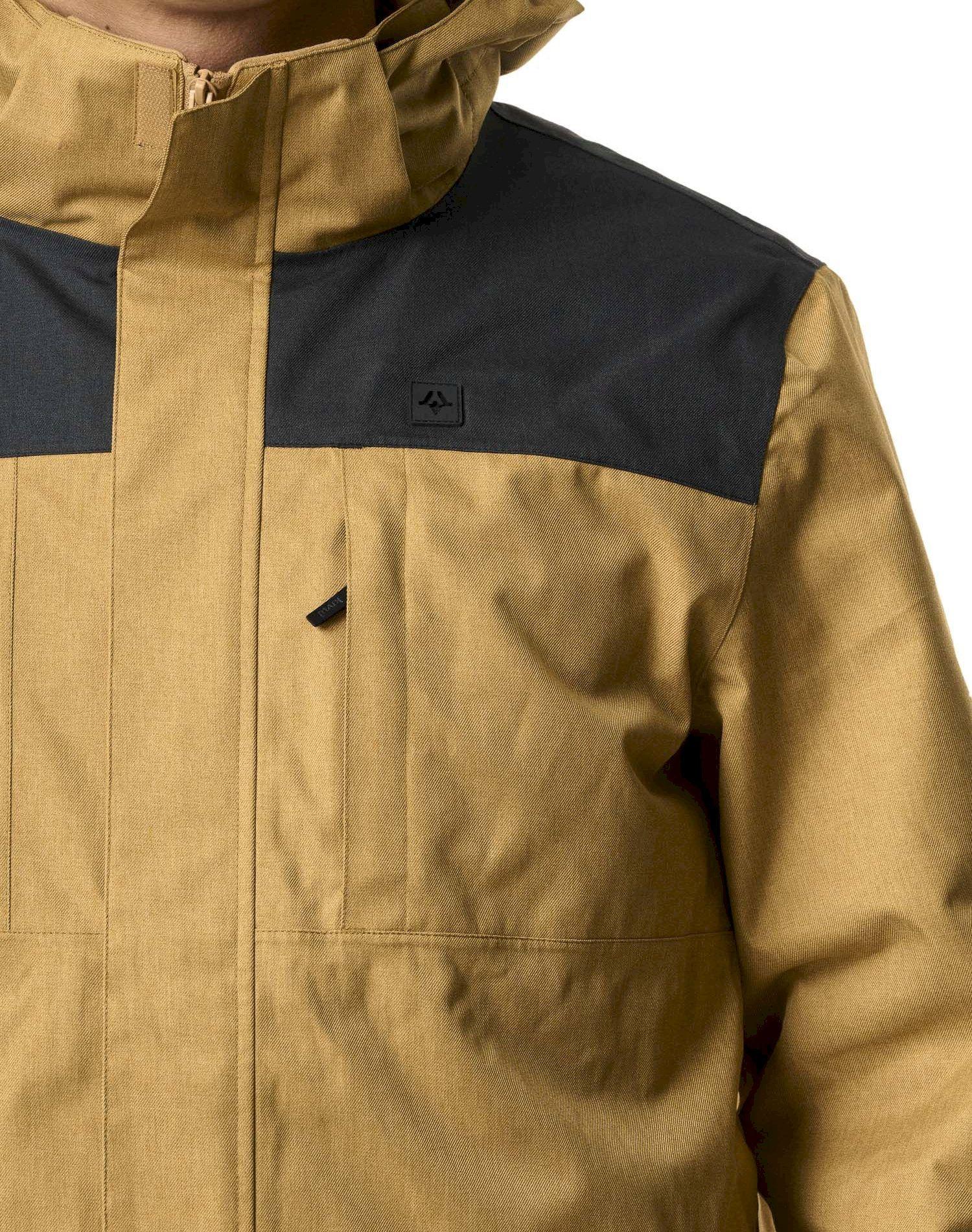 Chaqueta Kivul Hombre Siklos Reciclada Cafe Claro.-3