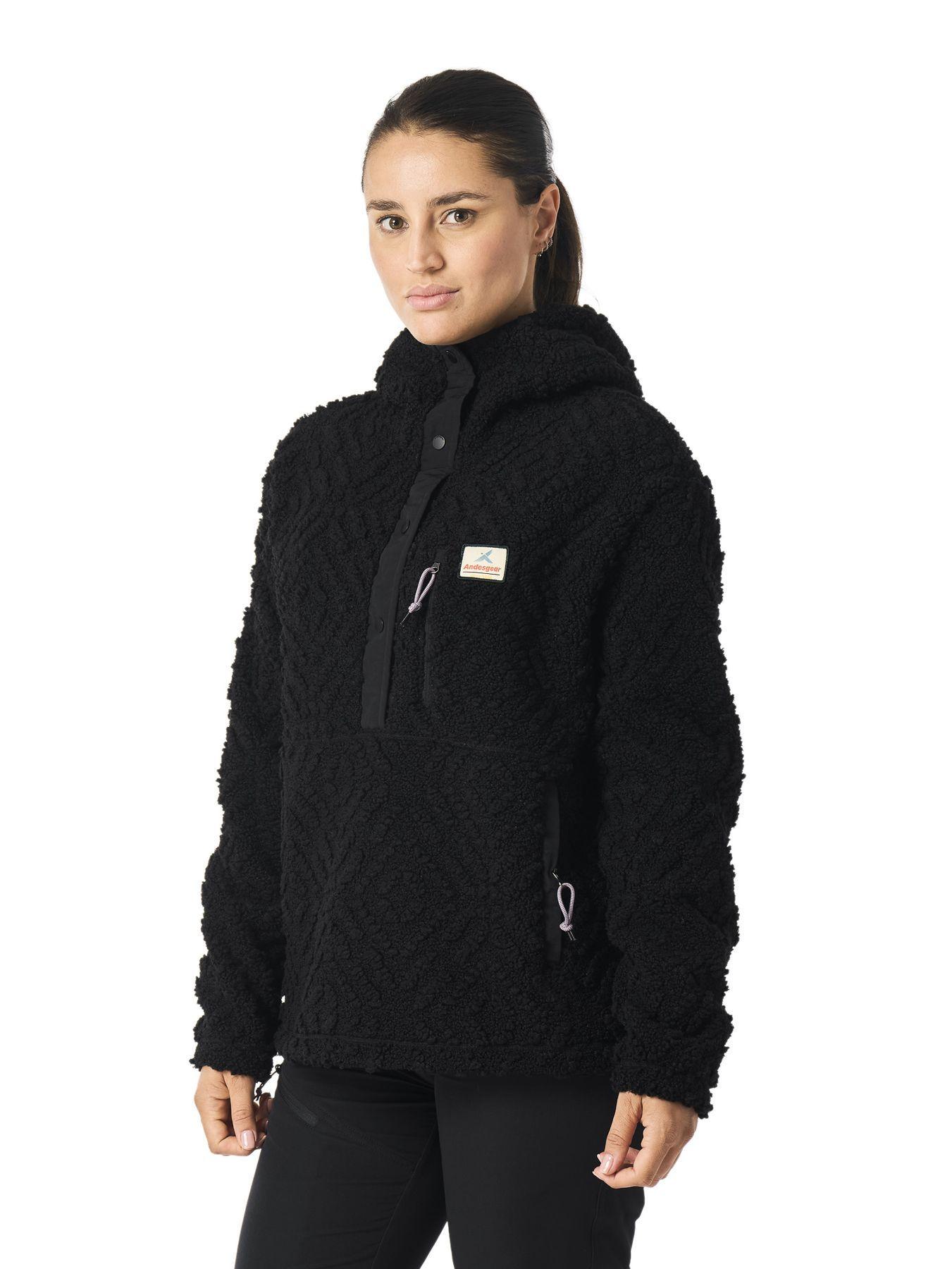 Polar Andesgear Mujer Pullinque Negro-0