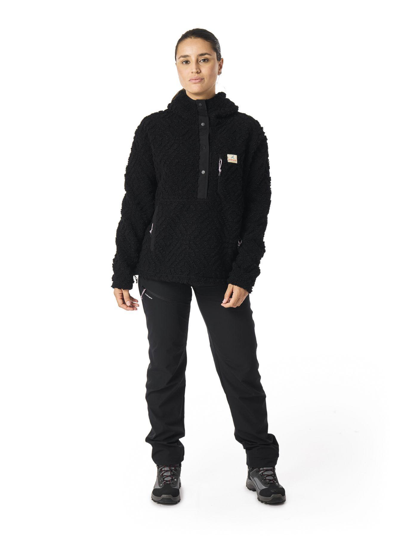 Polar Andesgear Mujer Pullinque Negro-3