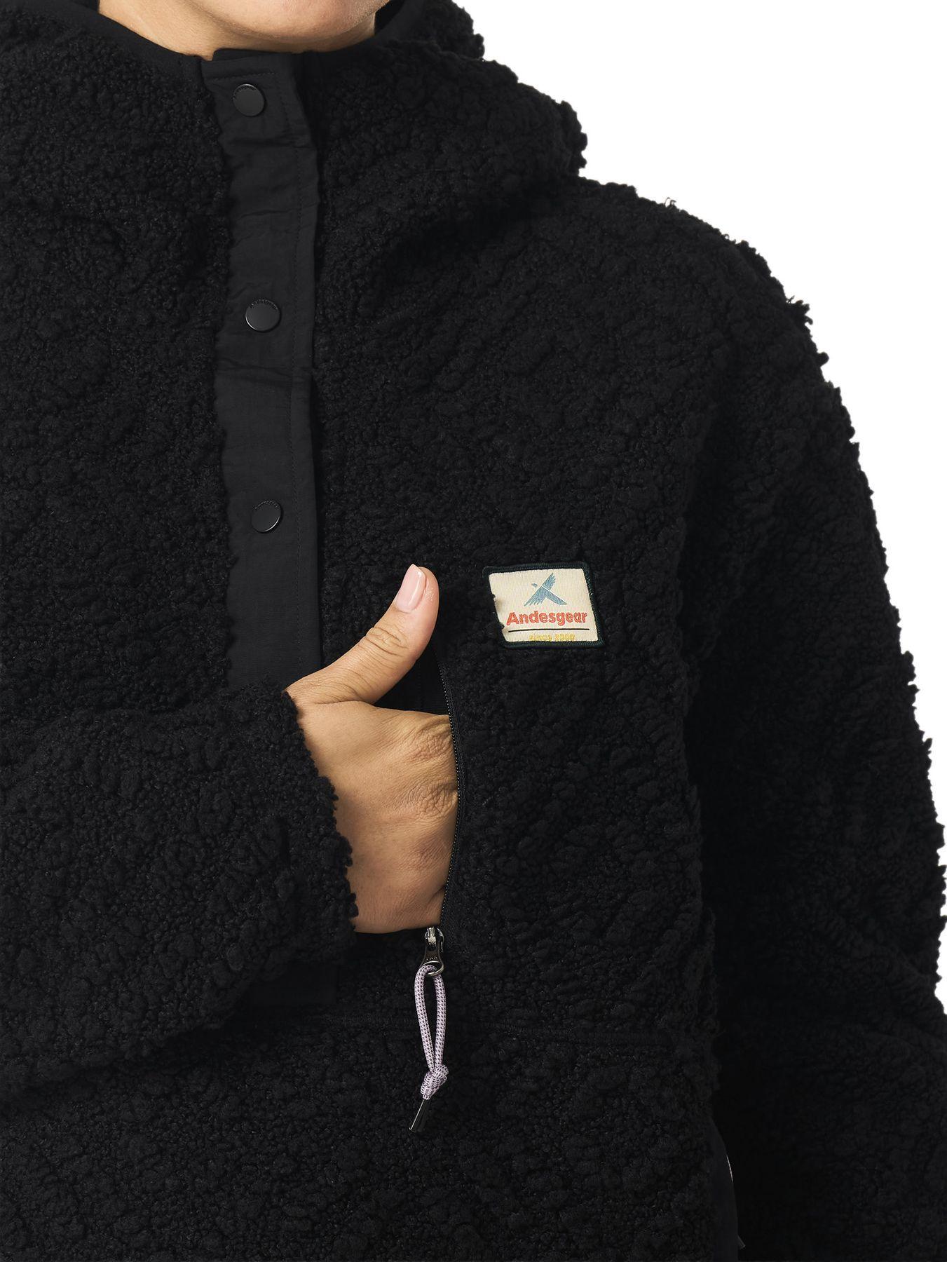 Polar Andesgear Mujer Pullinque Negro-5