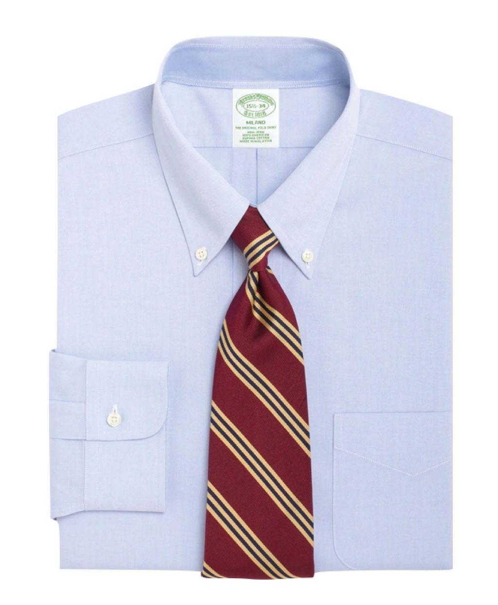 Camisas Milano Fit Non-Iron PBD Celeste-0