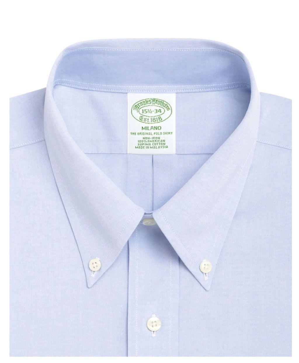 Camisas Milano Fit Non-Iron PBD Celeste-1
