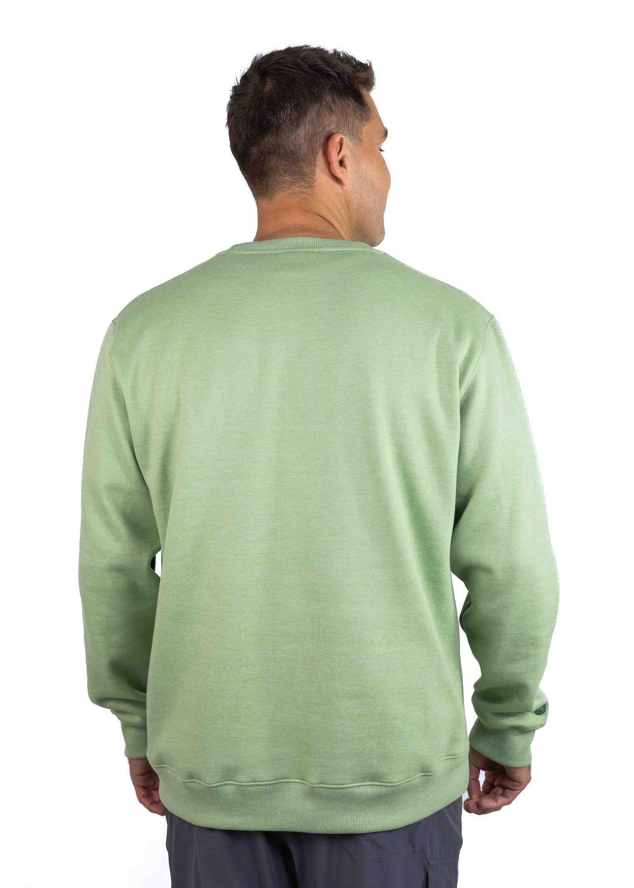 Polerón Marmot Hombre Mini Logo Crew Verde-3