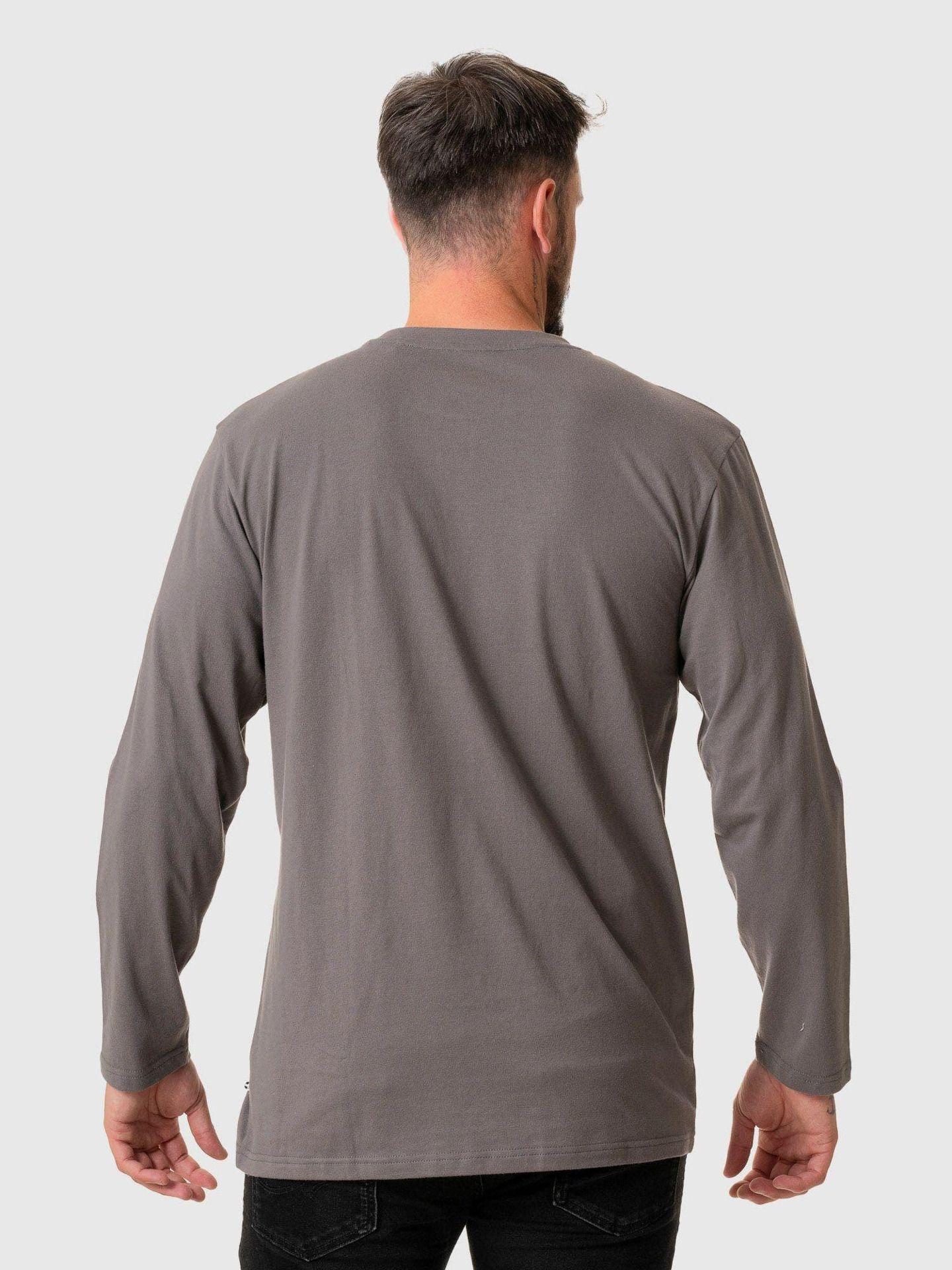 Polera Kivül Hombre Logo Ml KV009 Gris-2
