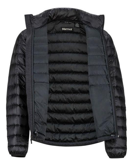 Chaqueta Marmot Hombre Zeus Down Con Cierre Negro-1