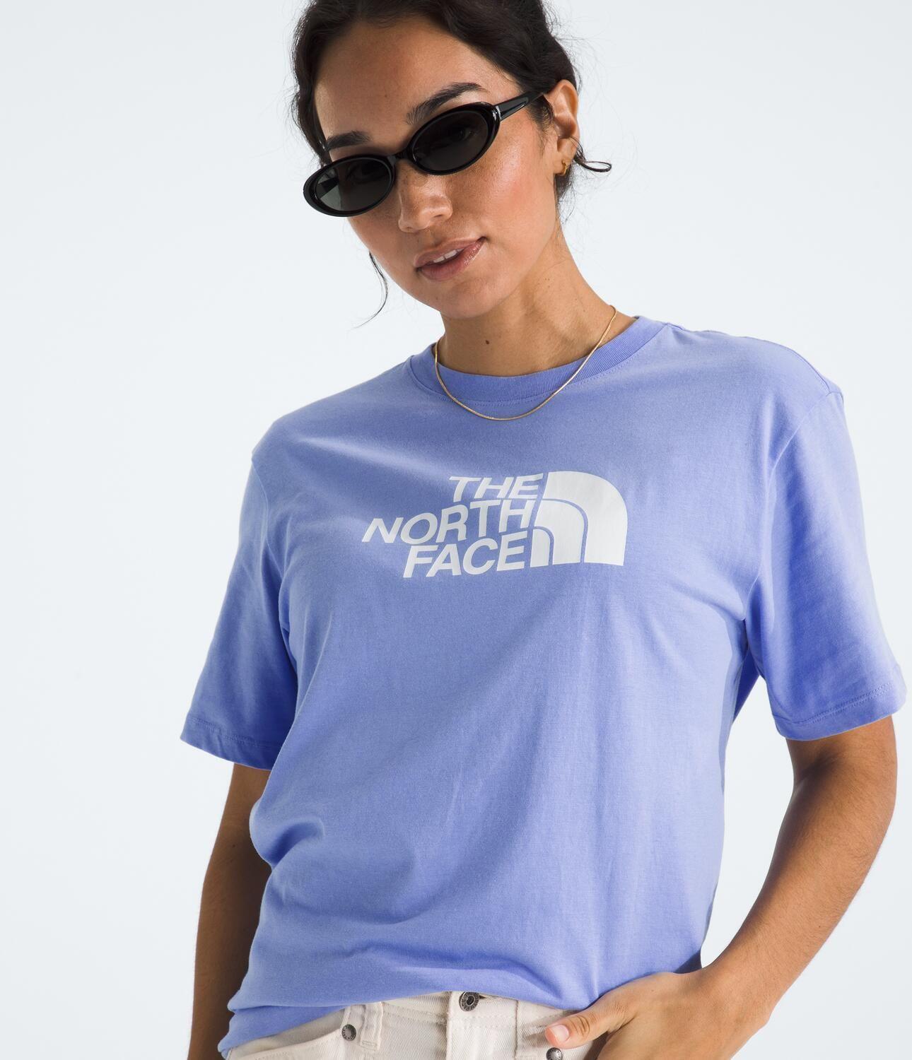 Polera S/S Core Half Dome Tee Mujer Celeste-2