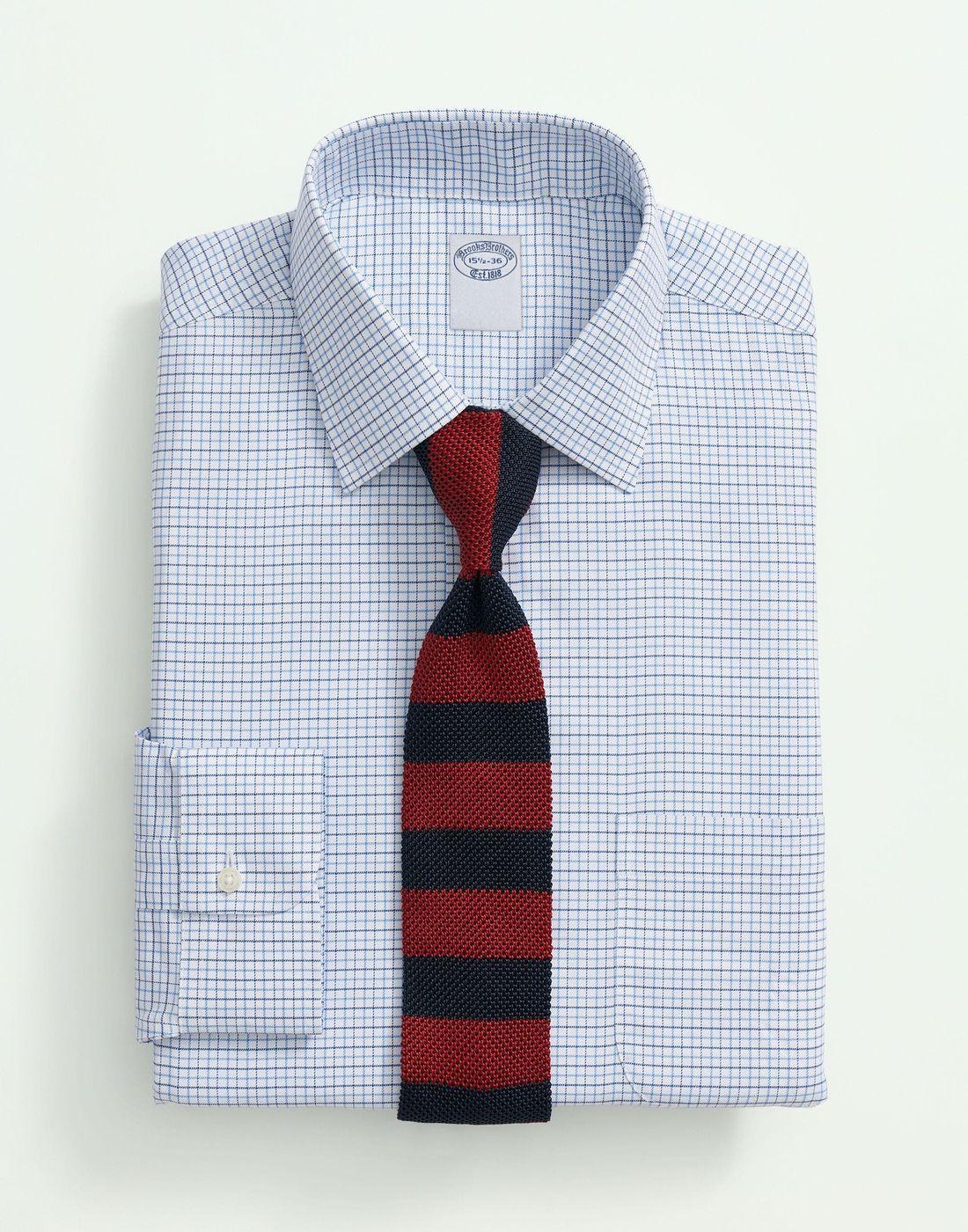 Camisa Brooks Brothers Hombre Ds Perf Ni Ain Regular Azul-0