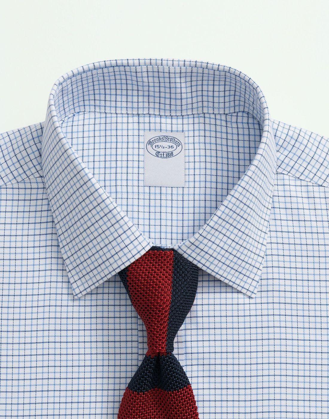 Camisa Brooks Brothers Hombre Ds Perf Ni Ain Regular Azul-1