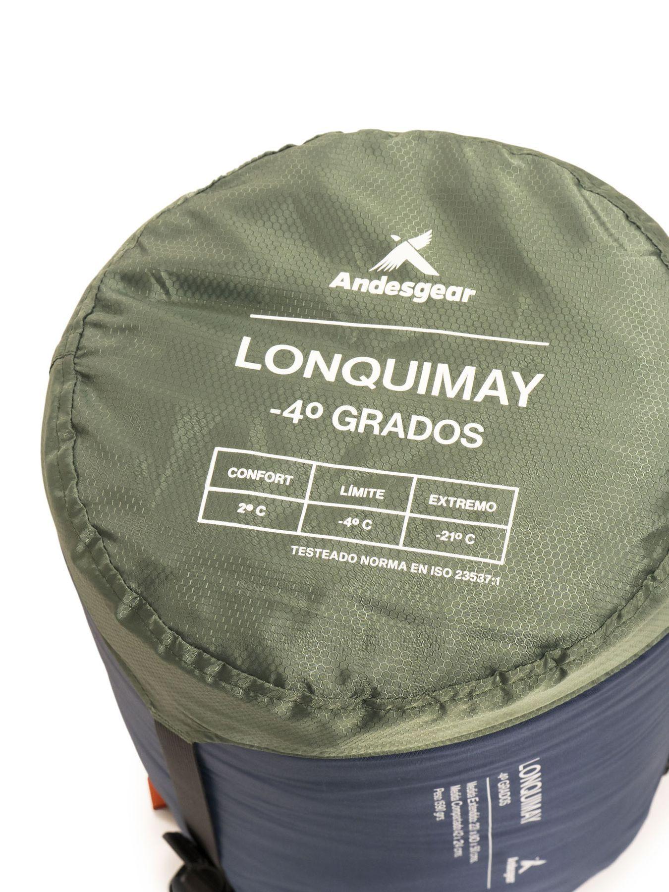 Saco De Dormir Andesgear Unisex Lonquimay -4 Verde-4