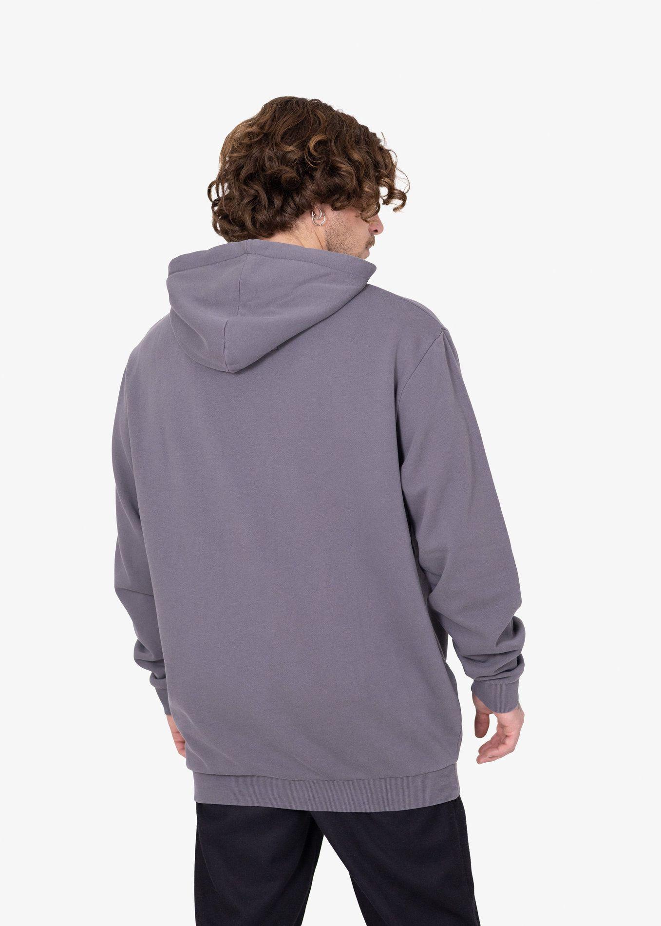 Poleron Solid Stoked V26 Hombre Gris-3