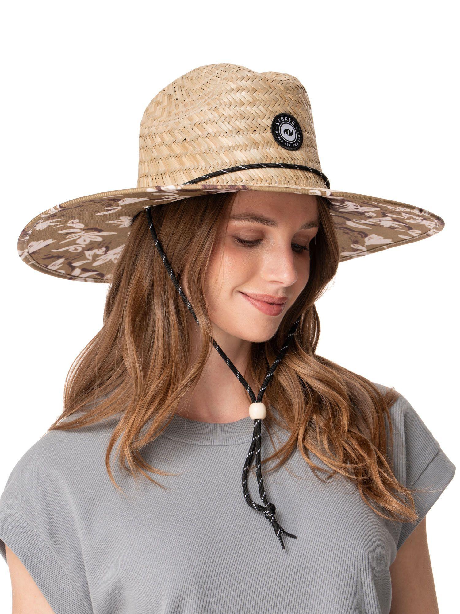 Sombrero Stoked Unisex Atacama Café claro-5