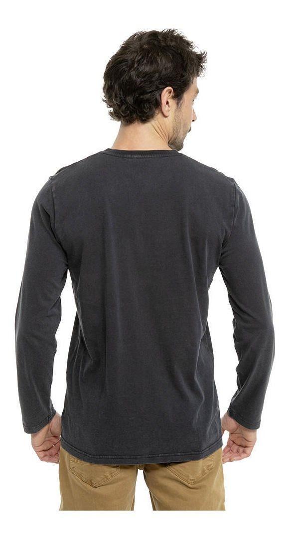 Polera Kivül Hombre Kinla Ml Negro-2