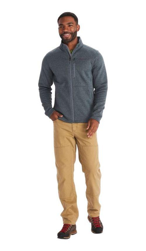 Polar Marmot Hombre Drop Line Gris-0