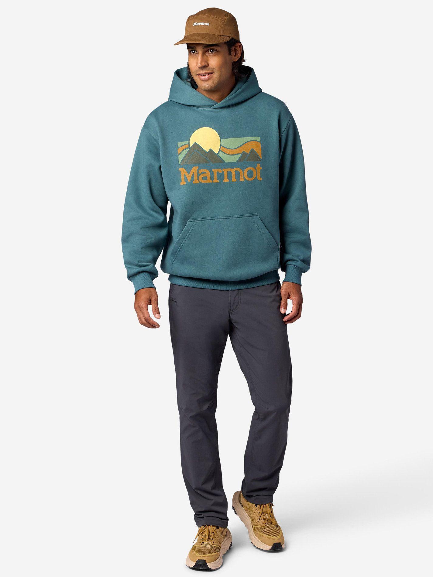 Poleron Marmot Hombre Coastal Celeste-2