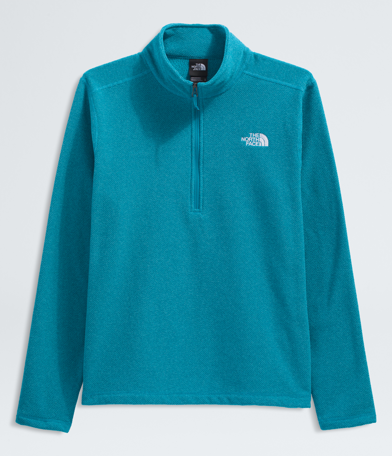 Polar Textured Cap Rock ¼ Zip Hombre Azul-4