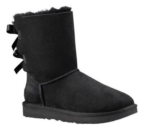 Bota UGG Mujer Bailey Bow Ii Negro-0