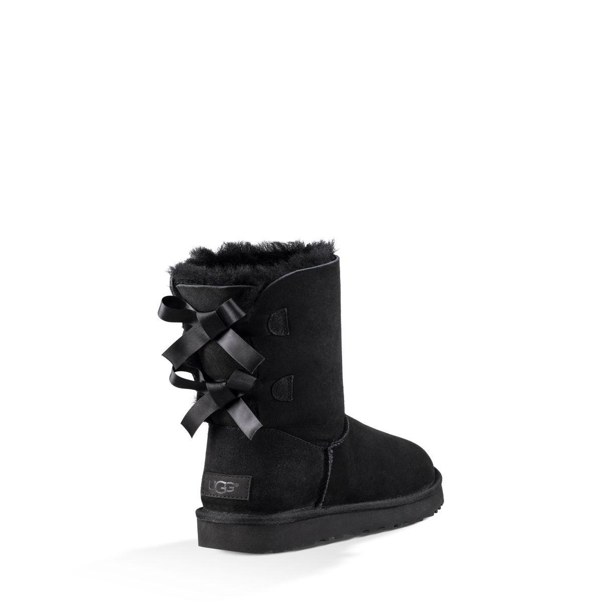 Bota UGG Mujer Bailey Bow Ii Negro-3