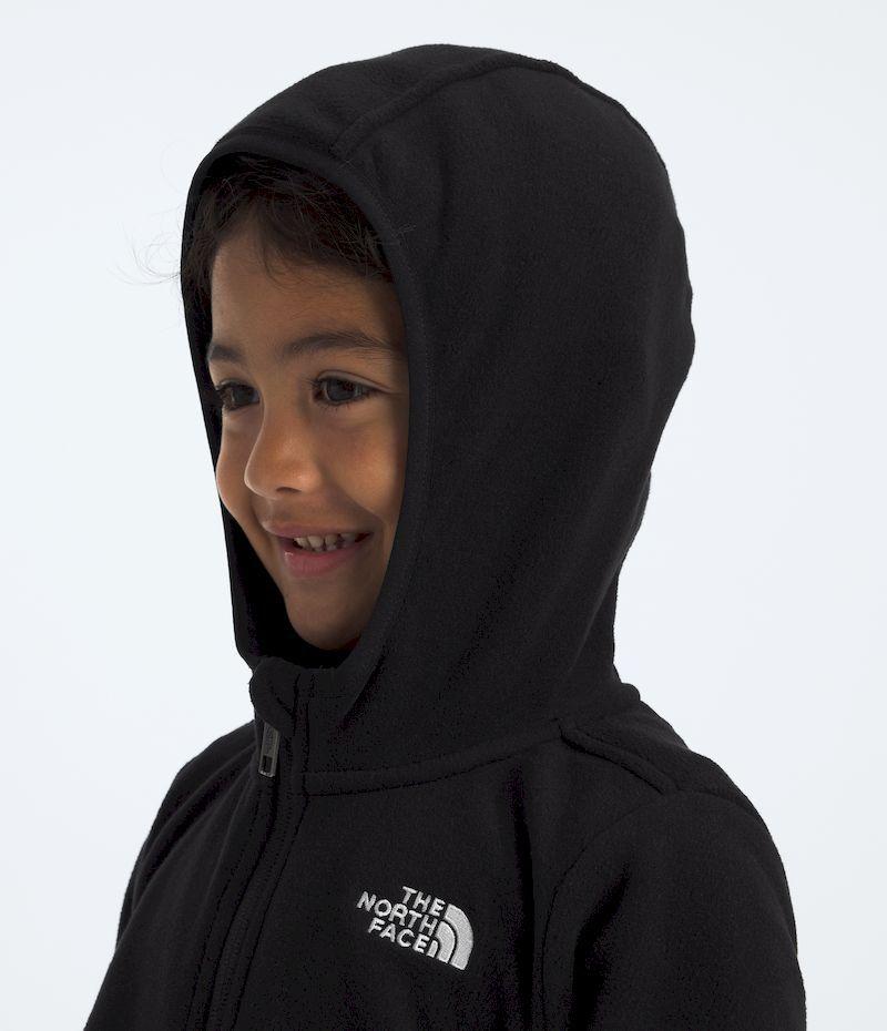 Polar The North Face Hombre Kid Glacier Fz Hoodie Negro-1