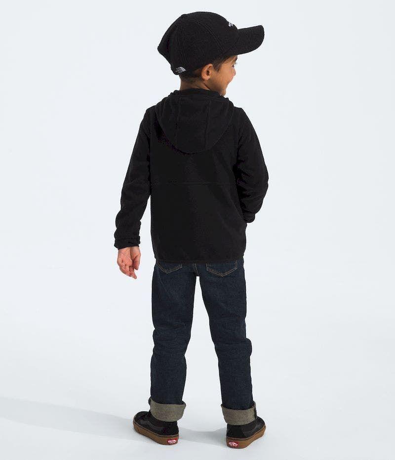 Polar The North Face Hombre Kid Glacier Fz Hoodie Negro-2