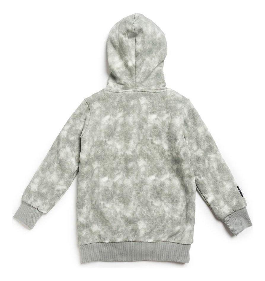 Poleron Stoked Niño Goofy Reciclado Verde-1