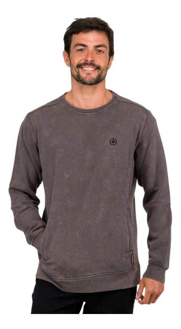 Poleron Kivül Hombre Matu Gris-0