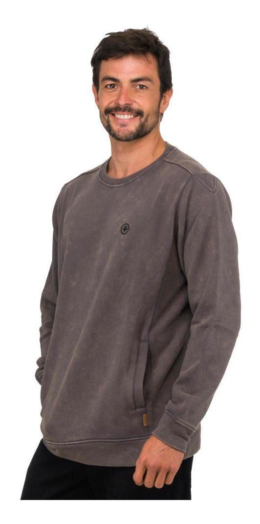 Poleron Kivül Hombre Matu Gris-1