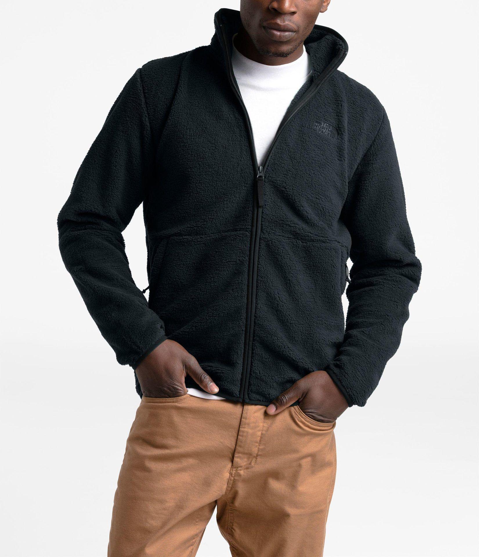 Polar Hombre Dunraven Sherpa Full Zip Negro The North Face-1