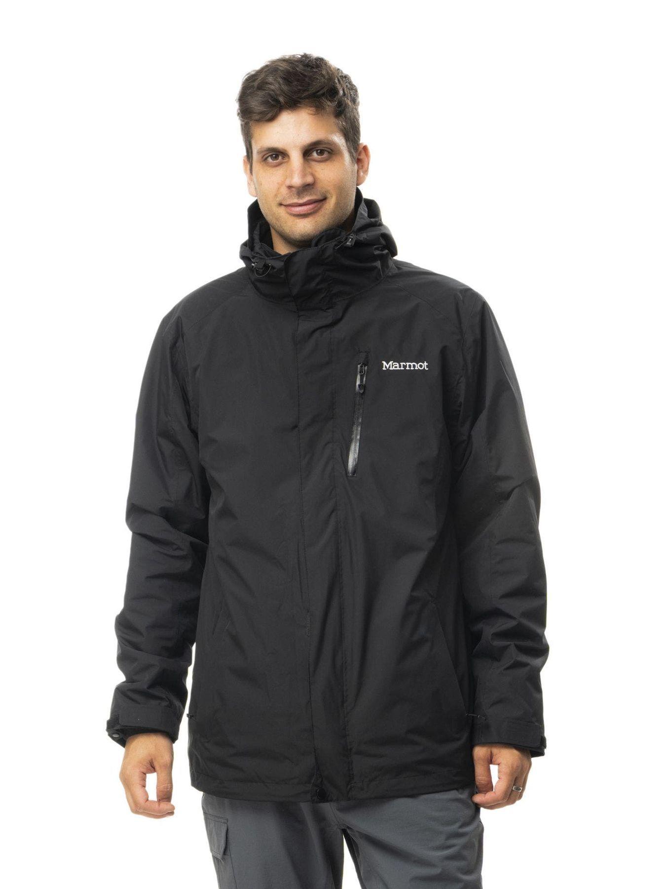Chaqueta Marmot Hombre Campisi Negro-0