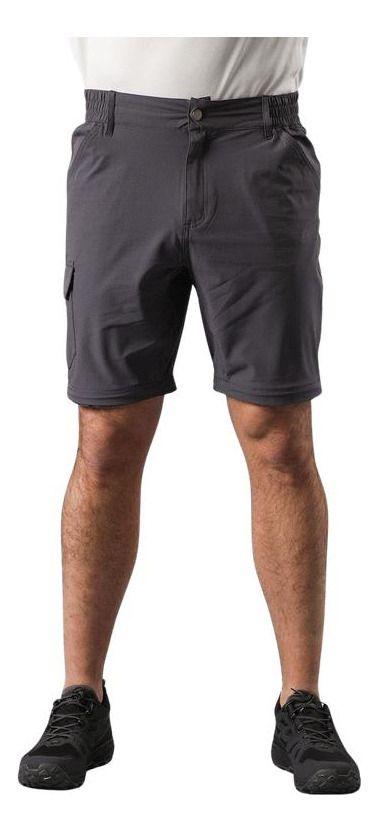 Pantalon Andesgear Hombre Desmontable Chacabuco Gris-4