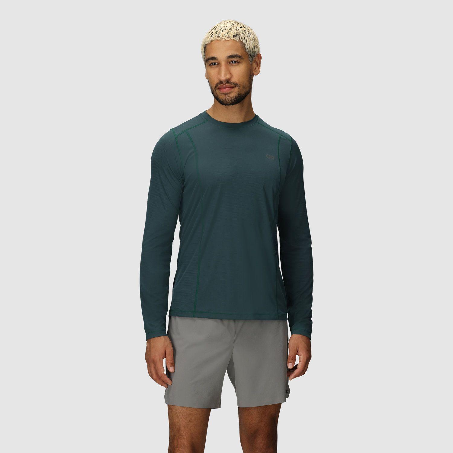 Polera Manga Larga Outdoor Research Hombre Echo Verde-0