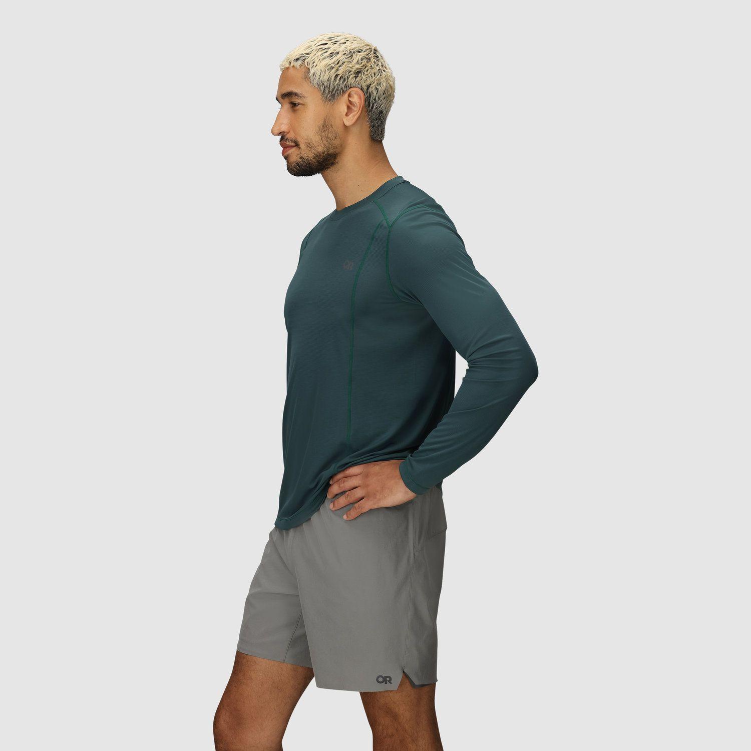 Polera Manga Larga Outdoor Research Hombre Echo Verde-2
