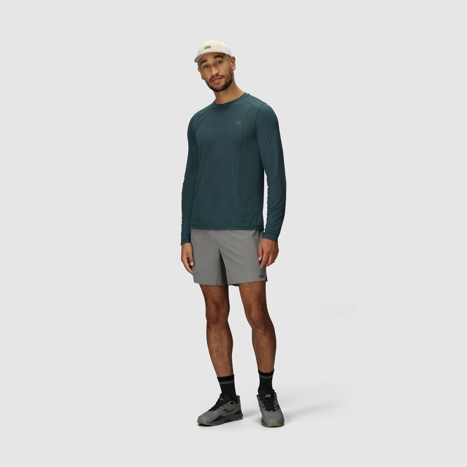 Polera Manga Larga Outdoor Research Hombre Echo Verde-3