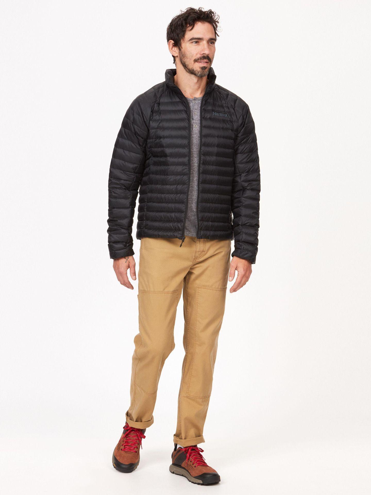 Chaqueta Marmot Hombre Pluma Hype Down Negro-2