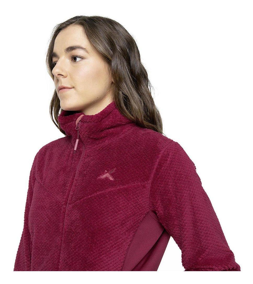 Polar Andesgear Mujer Shaggy Navarino Burdeo-2