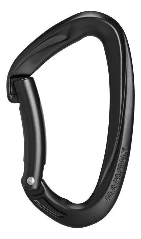 Mosquetón Mammut Unisex Crag Key Lock Negro-0