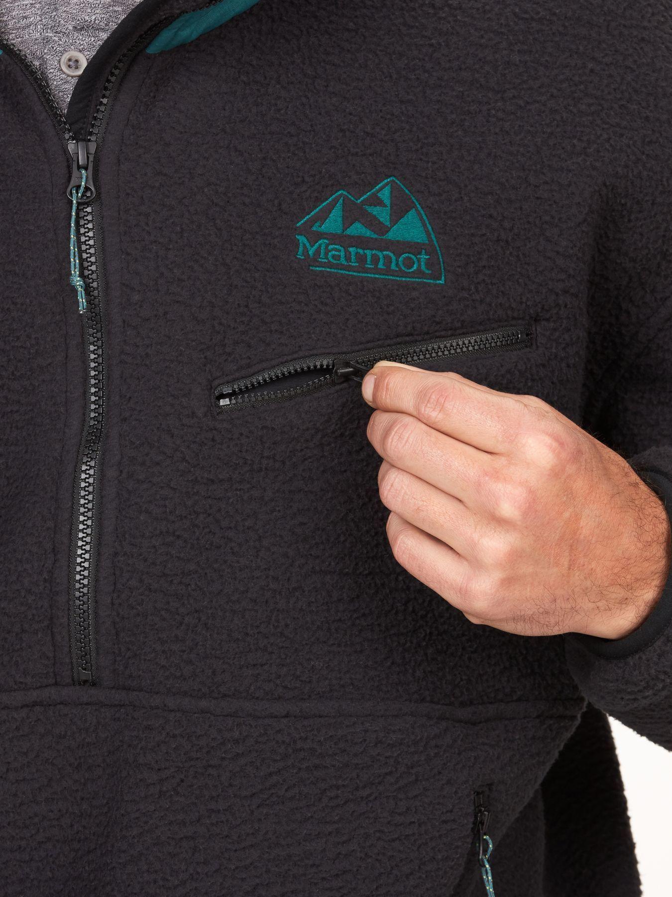 Polar Hombre Marmot 94 E.C.O. Recycled Fleece Negro-3