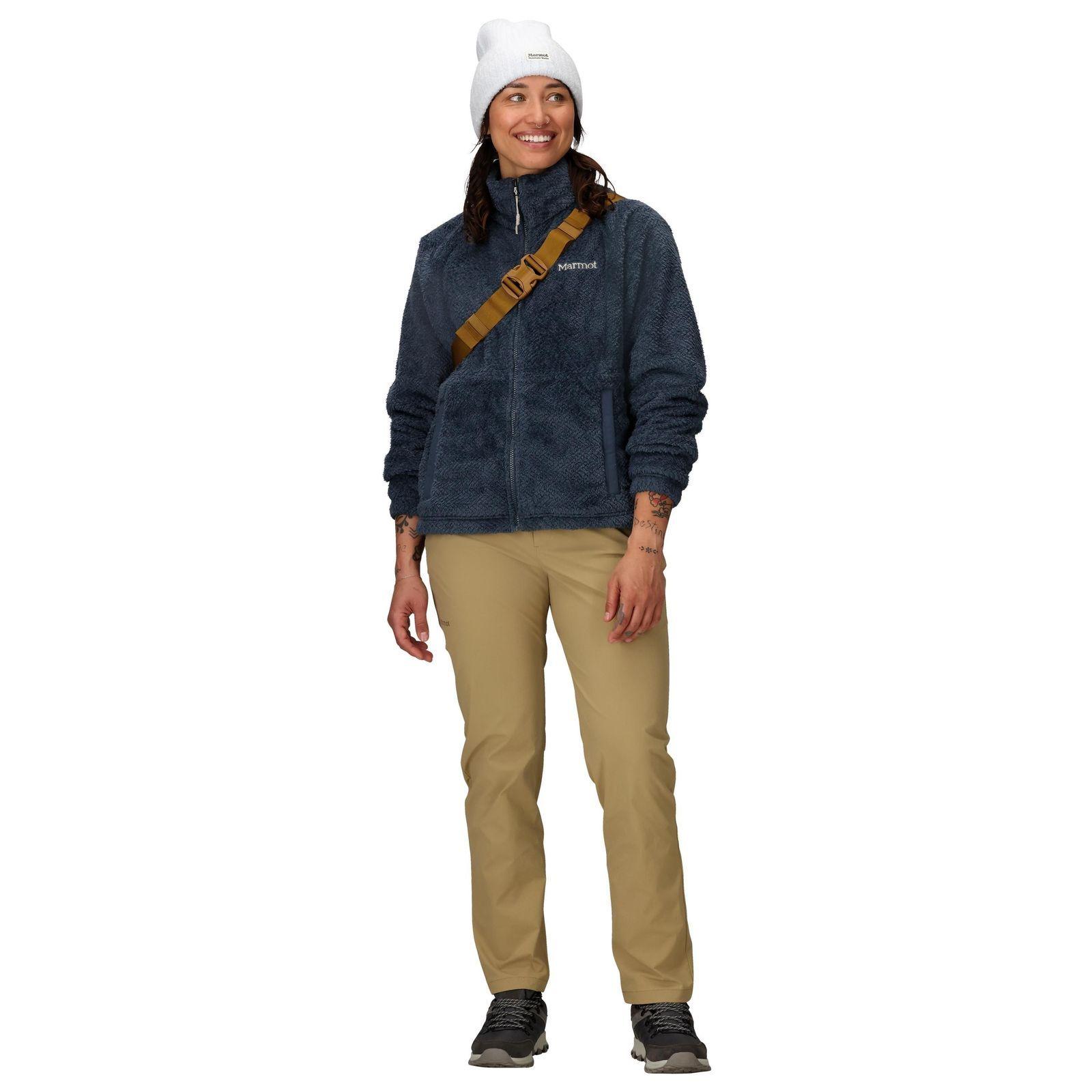 Polar Marmot Mujer Homestead Fleece Jacket Azul-2