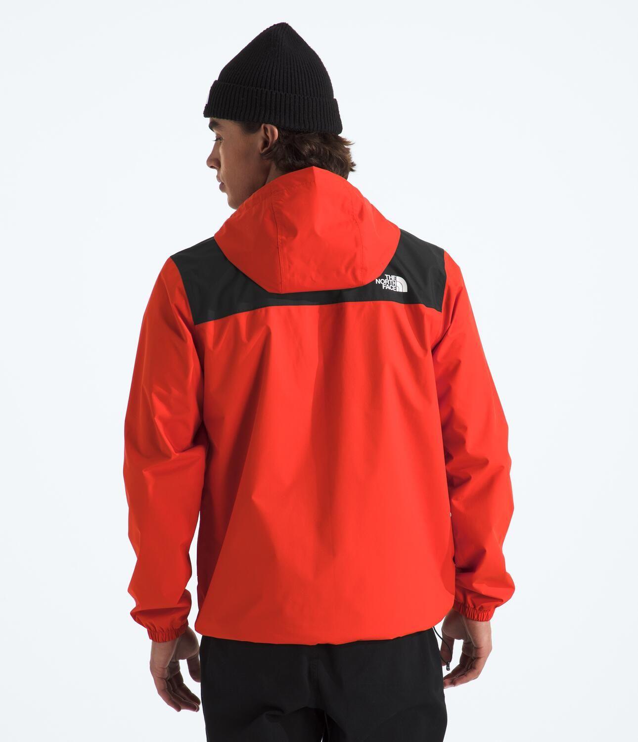 Chaqueta Impermeable Antora Hombre Rojo-2